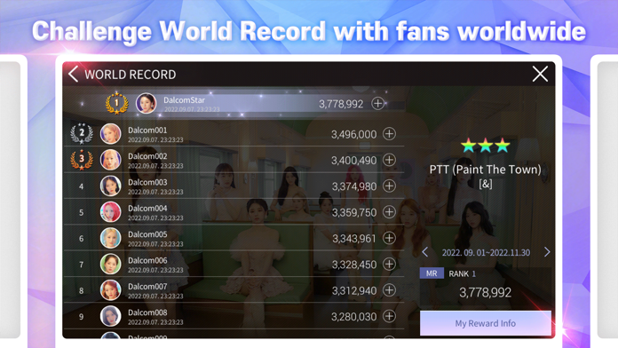 SUPERSTAR LOONA Game Screenshot