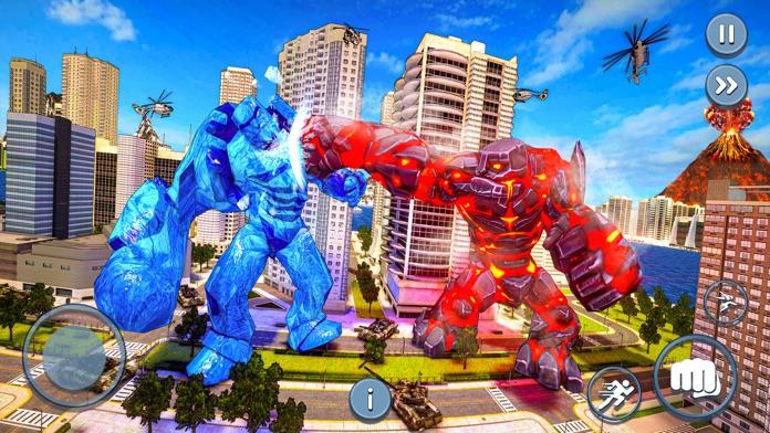 Captura de Tela do Jogo Super Giant Hero Destruction