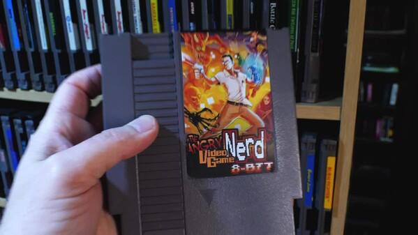 Screenshot of the video of Angry Video Game Nerd 8-bit