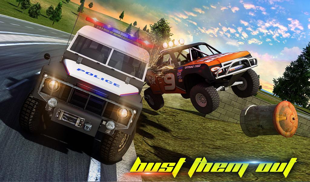 Police Car Smash 2017 Game Screenshot