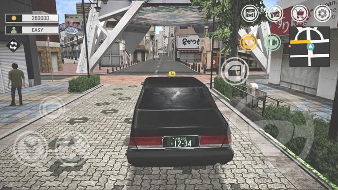 Screenshot 1 of Japan Taxi Simulator - မောင်းနှင်ခြင်း။ 