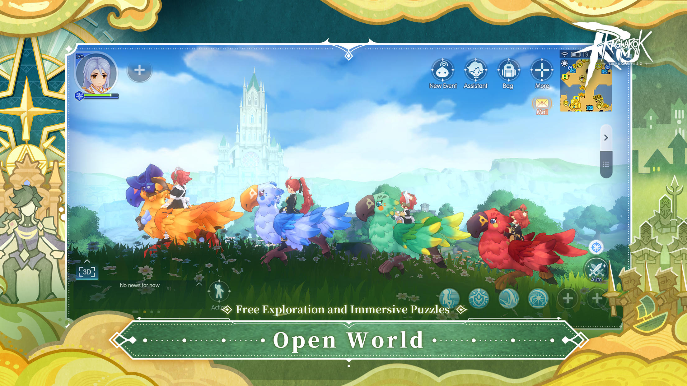 Ragnarok M: Eternal Love(ROM) Game Screenshot