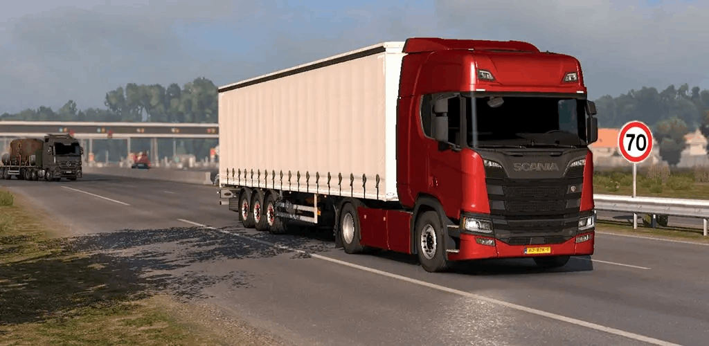 Screenshot dari video Truck Simülator Game 2024