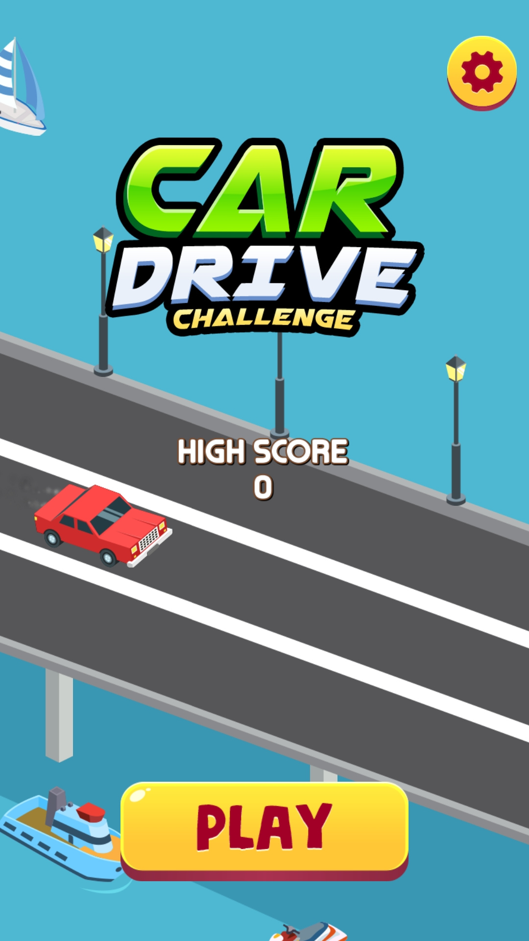 Cuplikan Layar Game Traffic Run Driving Game