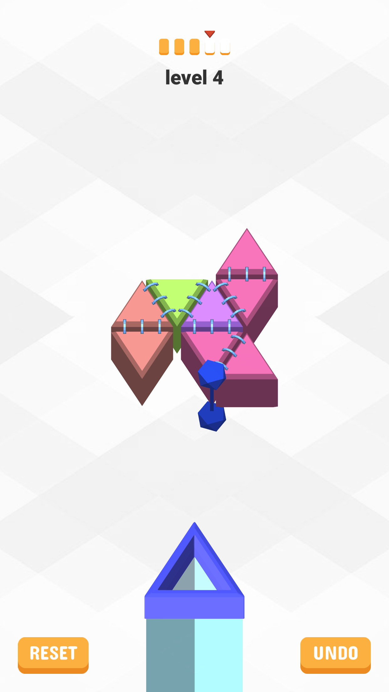 Cut Triangle Game Screenshot