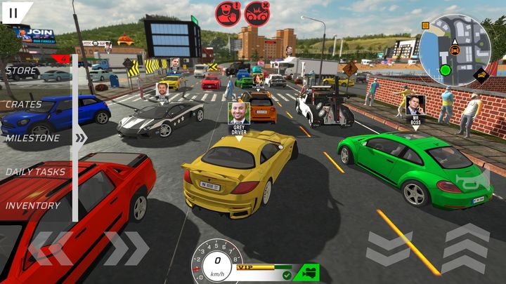 Screenshot 1 of Car Drivers Online: Fun City 1.30
