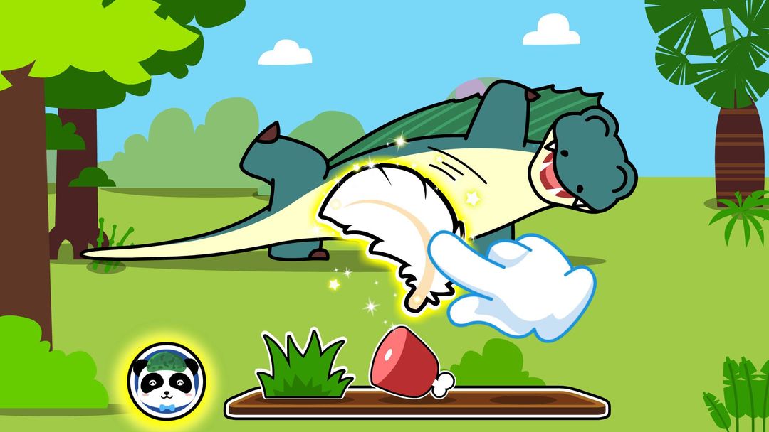 공룡공원-동물공부 자연상식 게임 스크린 샷