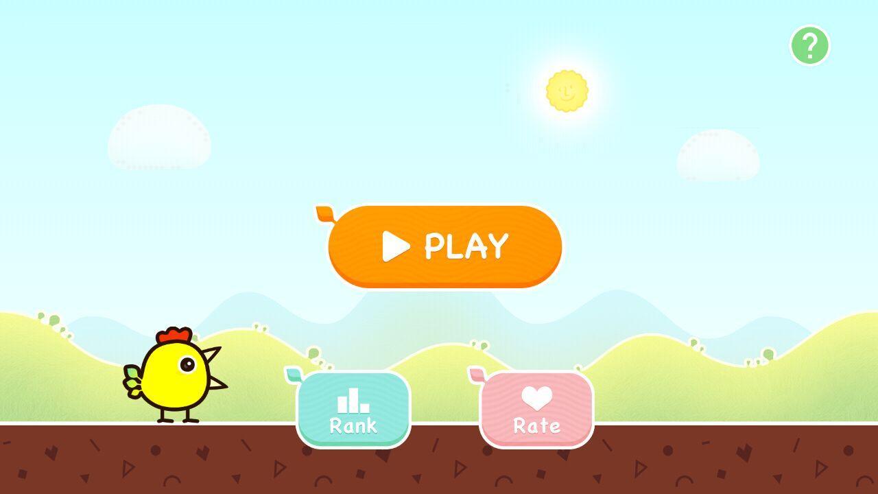 Chicken Run - Happy Chick Jump Game Screenshot
