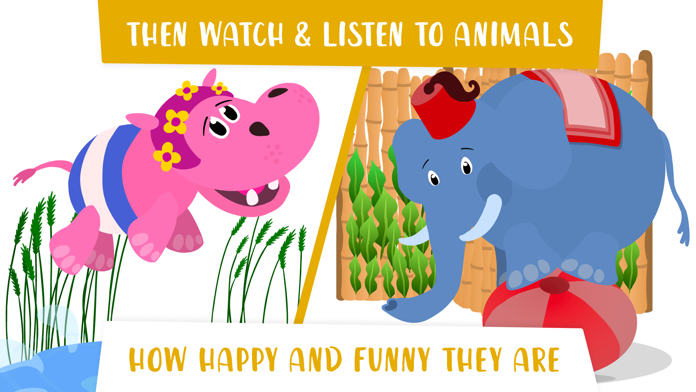 Pinky the Hippo: In the Wild Game Screenshot