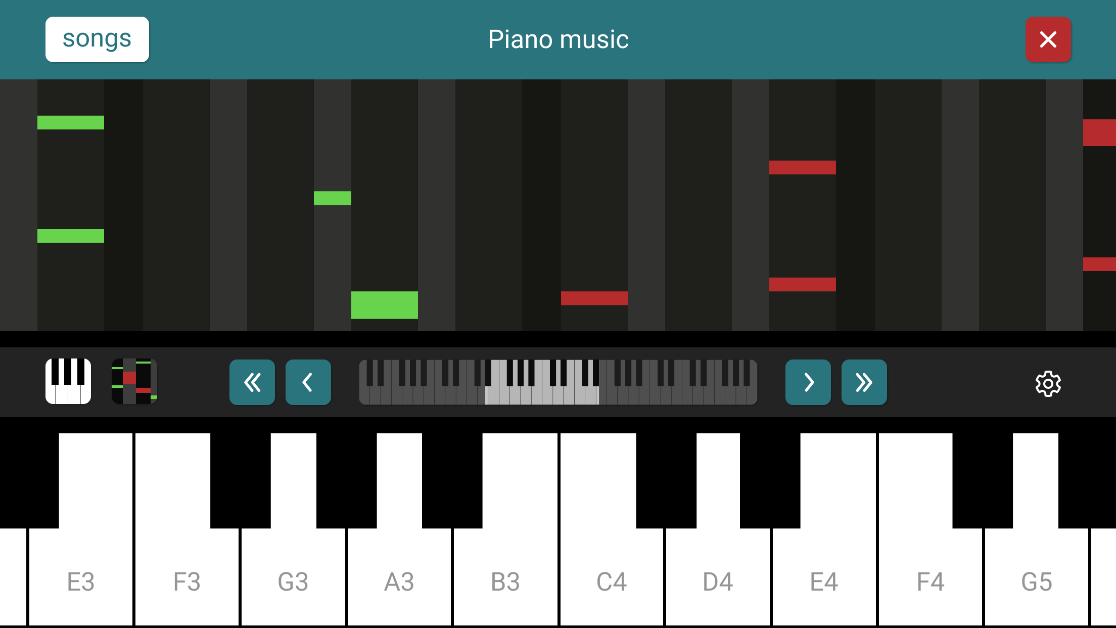 Screenshot 2 of Acoustic Piano - Music & Songs 