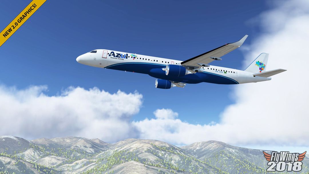 Flight Simulator 2018 FlyWings Free遊戲截圖