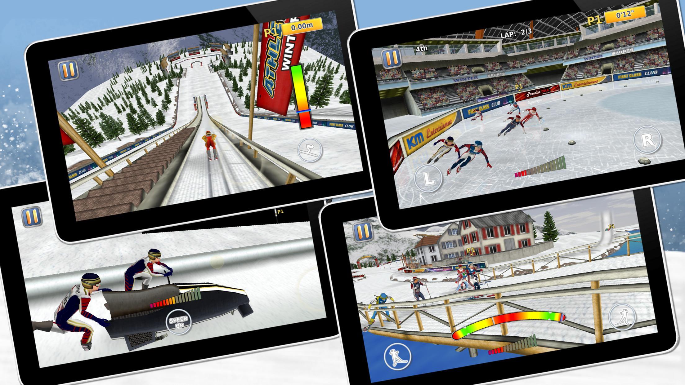 Athletics 2: Winter Sports Game Screenshot