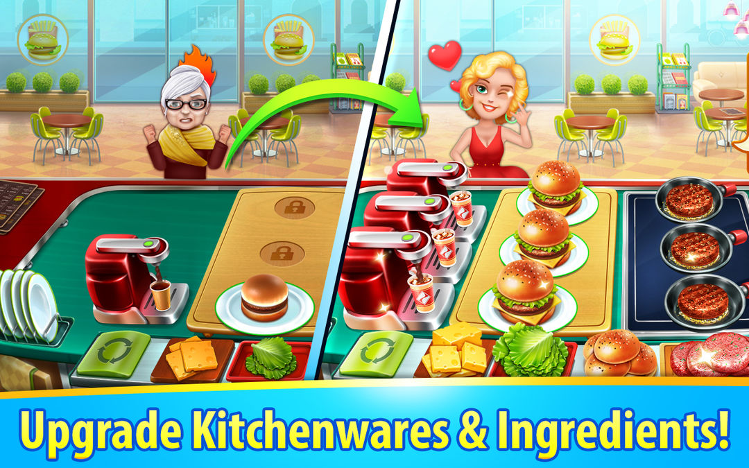 烹飪世界 - 瘋狂廚房烹飪遊戲遊戲截圖