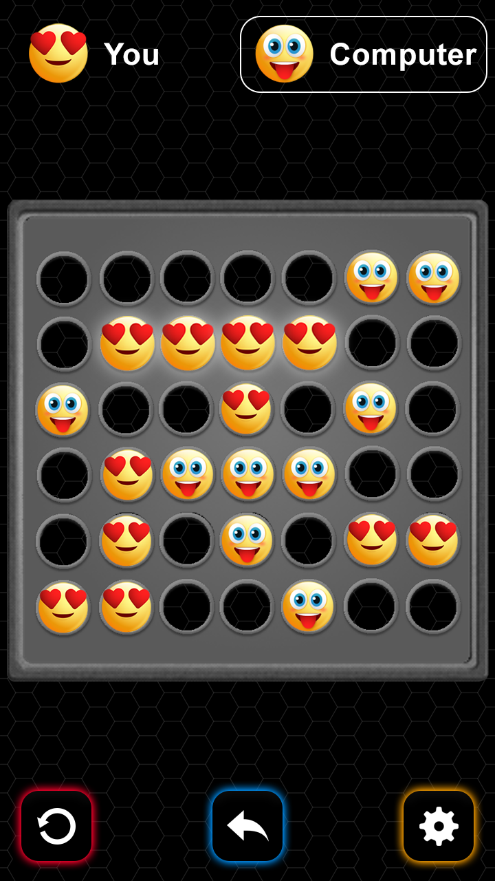 4 emoji pool 遊戲截圖