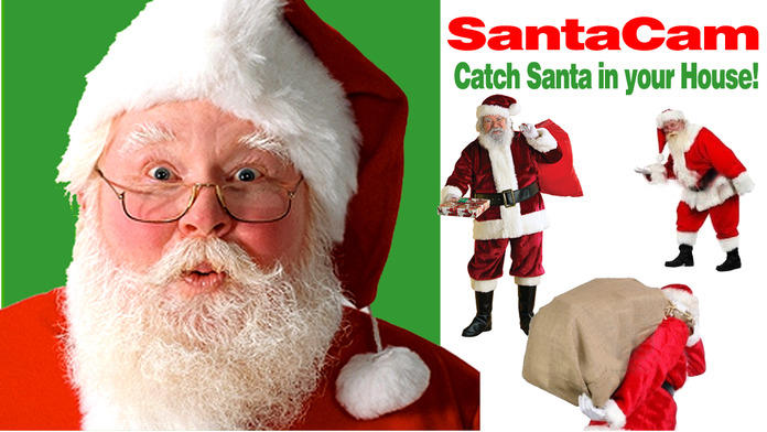 Santa Spy Cam! I Caught Santa! Game Screenshot