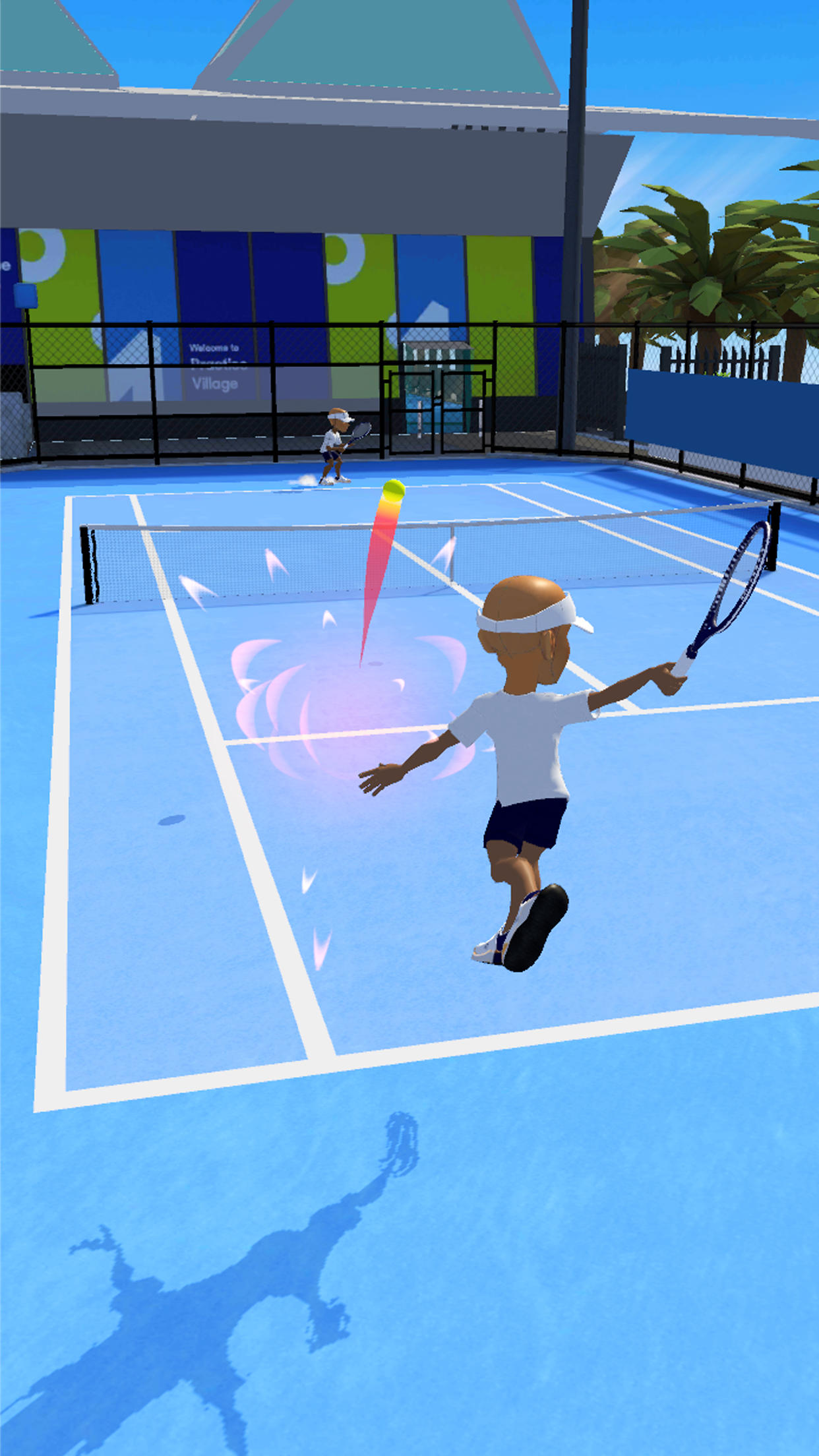 AO Tennis Smash screenshot game