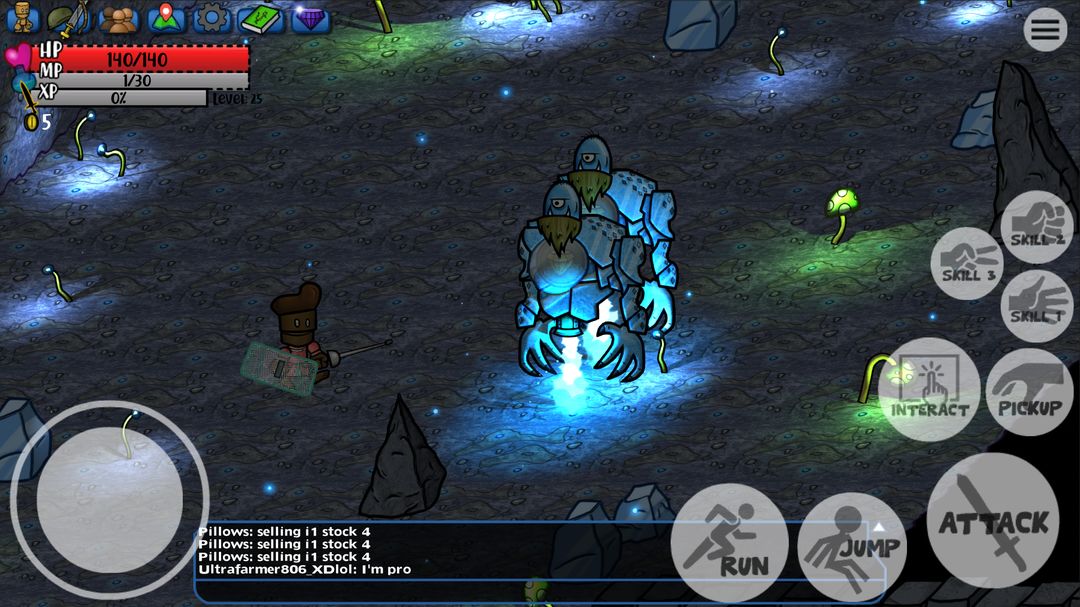 Screenshot of Eliatopia - Fantasy MMORPG
