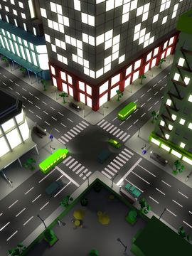 Скриншот игры Crossroad crash