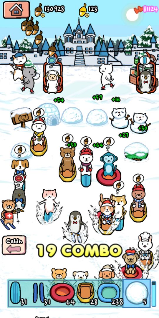 Animal Ski Resort screenshot game