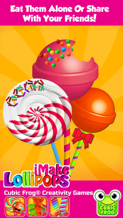 Screenshot of iMake Lollipops-Candy Making Kitchen Games