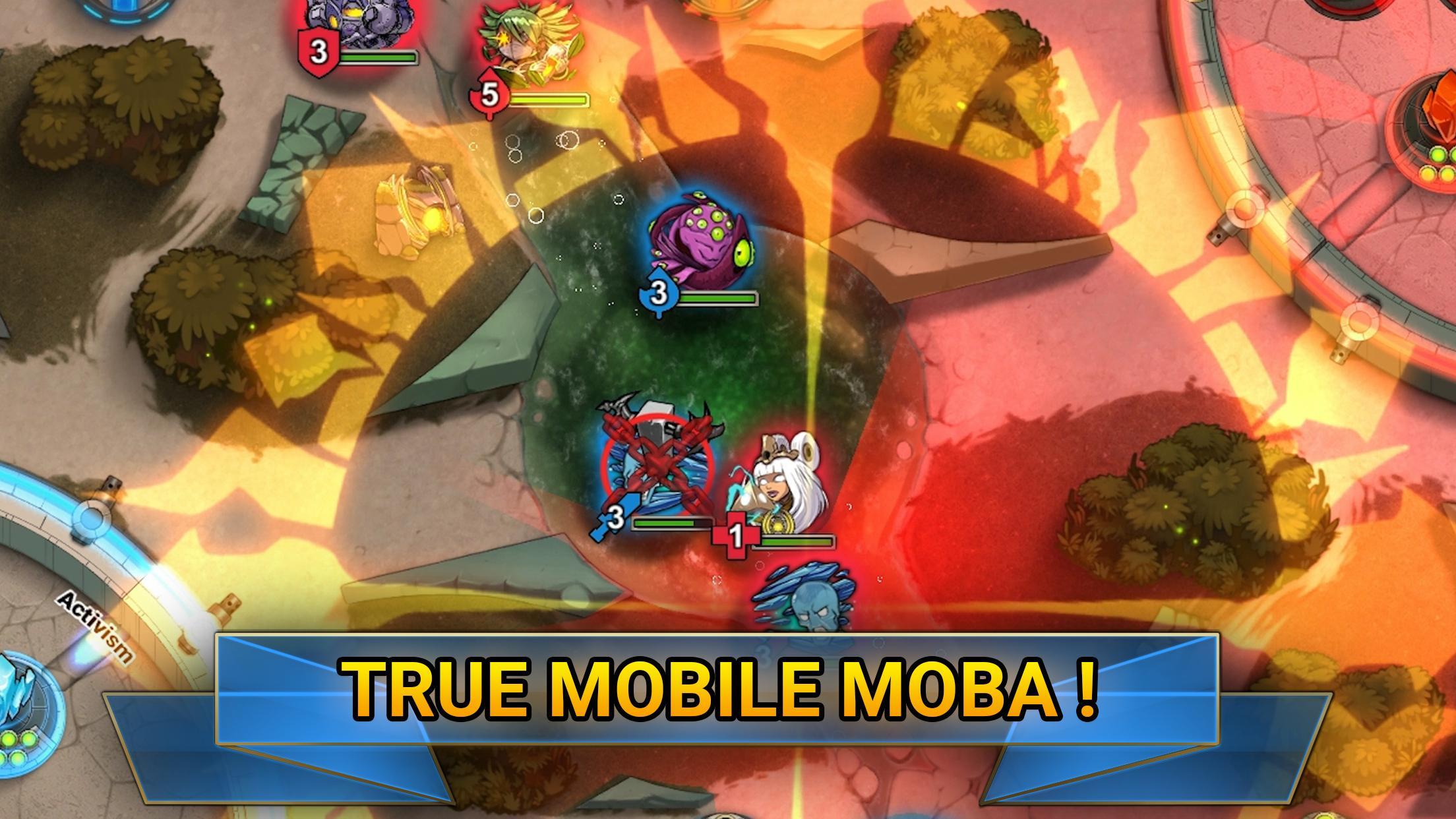 Screenshot 1 of BAClash - เกมแนว MOBA 