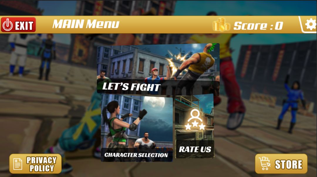 Screenshot of Final Street Fighter Simulator