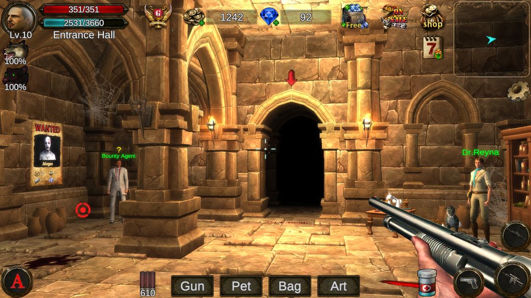 Dungeon Shooter : Dark Temple screenshot game