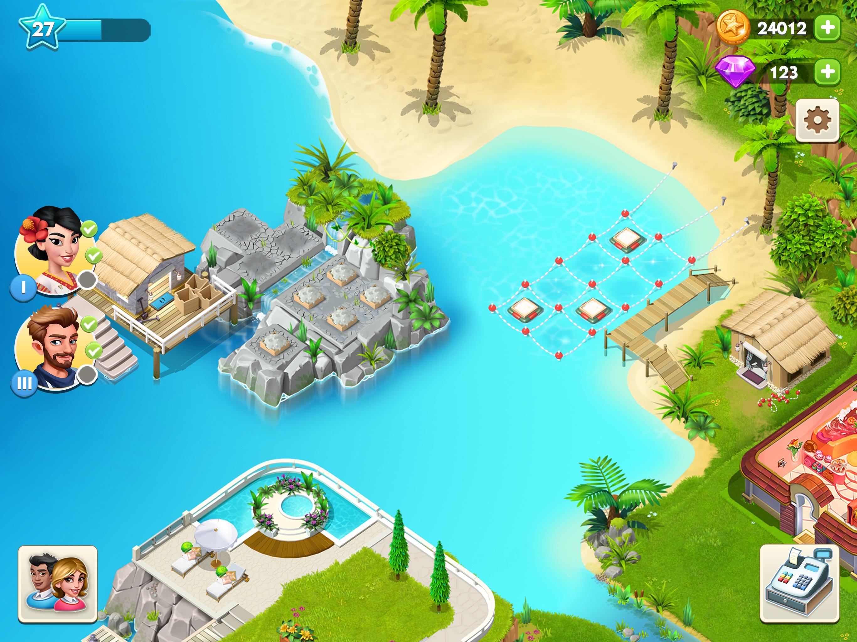 My Spa Resort: Grow & Build Game Screenshot