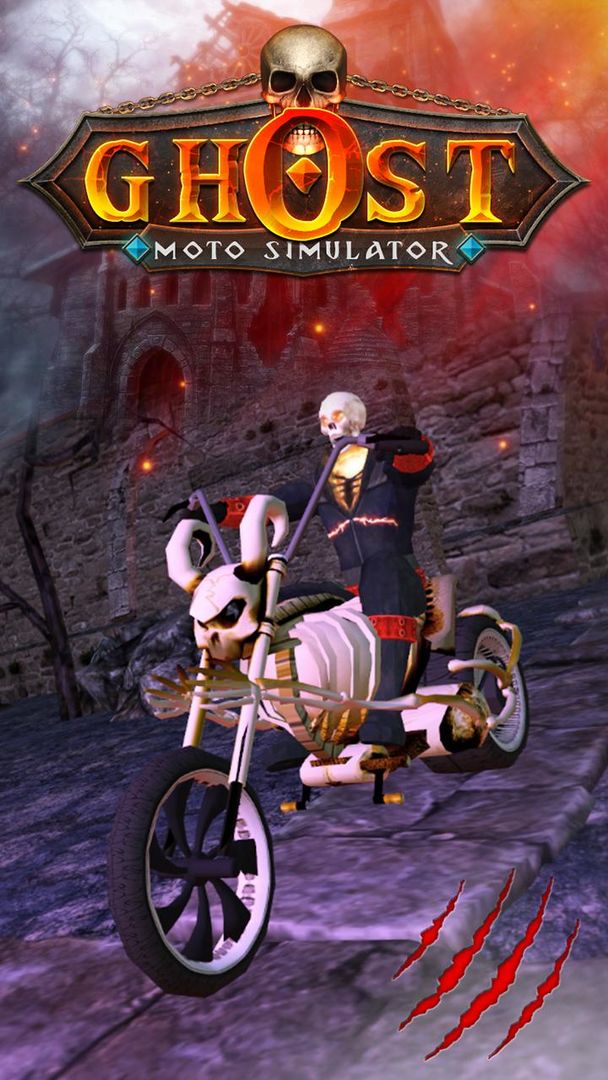 Ghost Motorcycle sim ภาพหน้าจอเกม