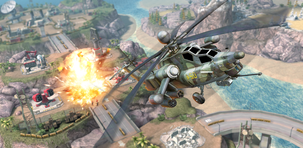 Banner of Gunship War: Helicópteros 3D 1.03.50