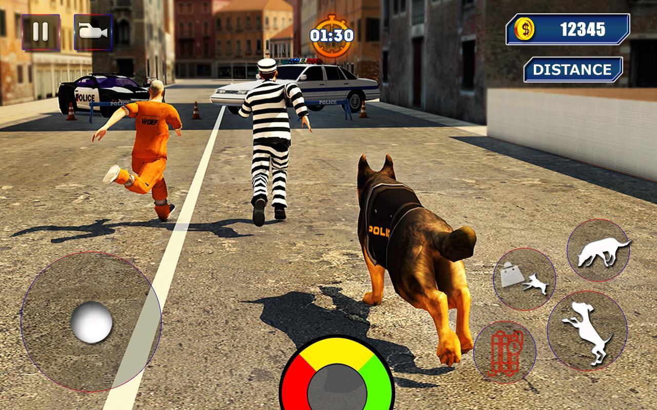 Police Dog 3D : Crime Chase ภาพหน้าจอเกม