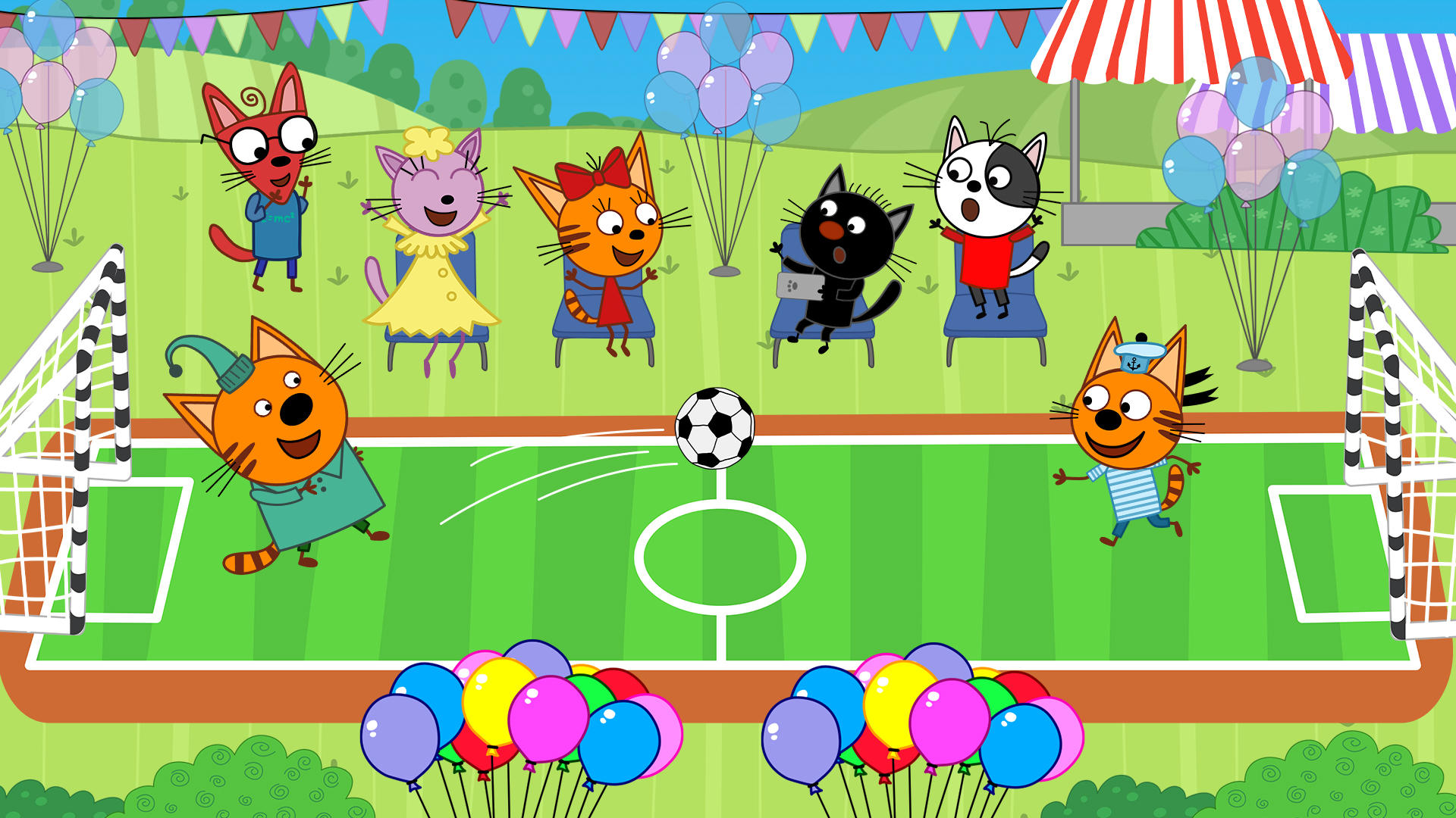 Kid-E-Cats: Kids birthday Game Screenshot