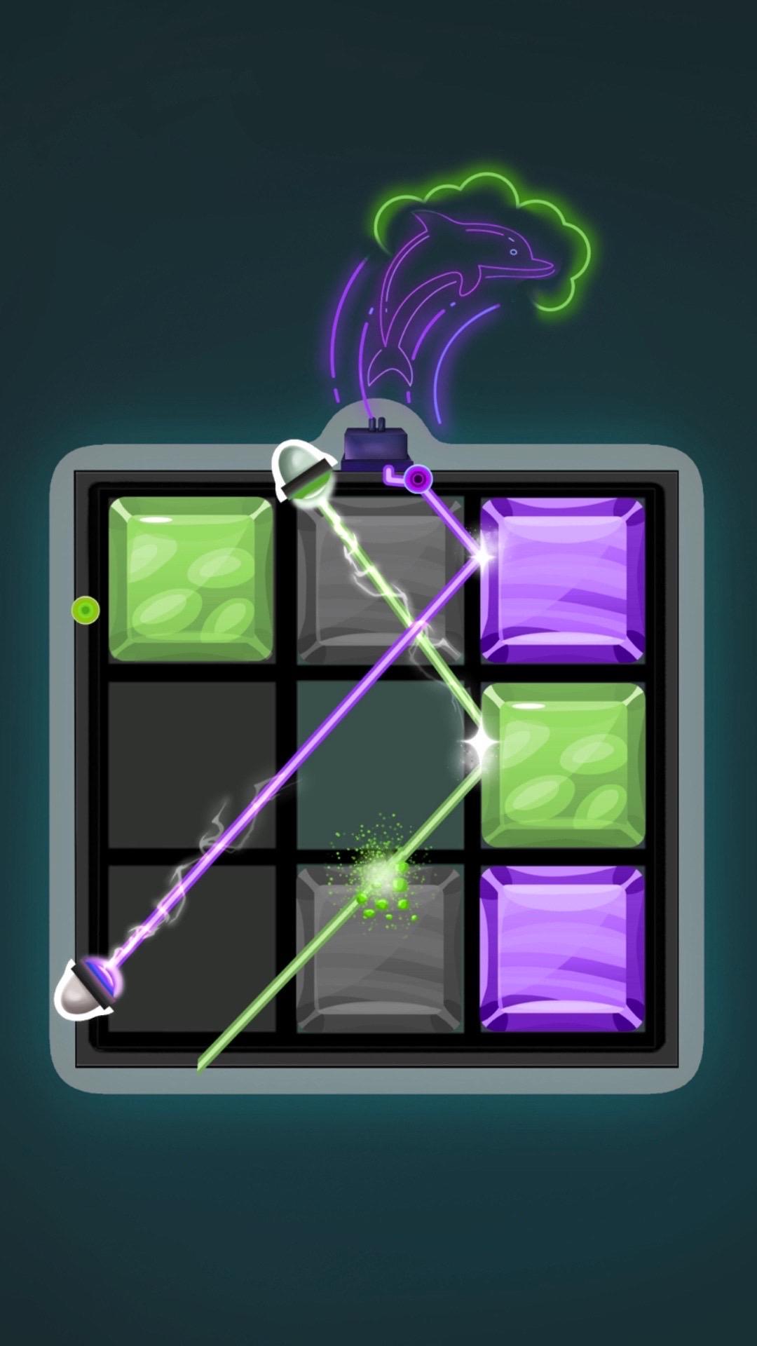 Light Bounce: Neon Puzzles 게임 스크린 샷