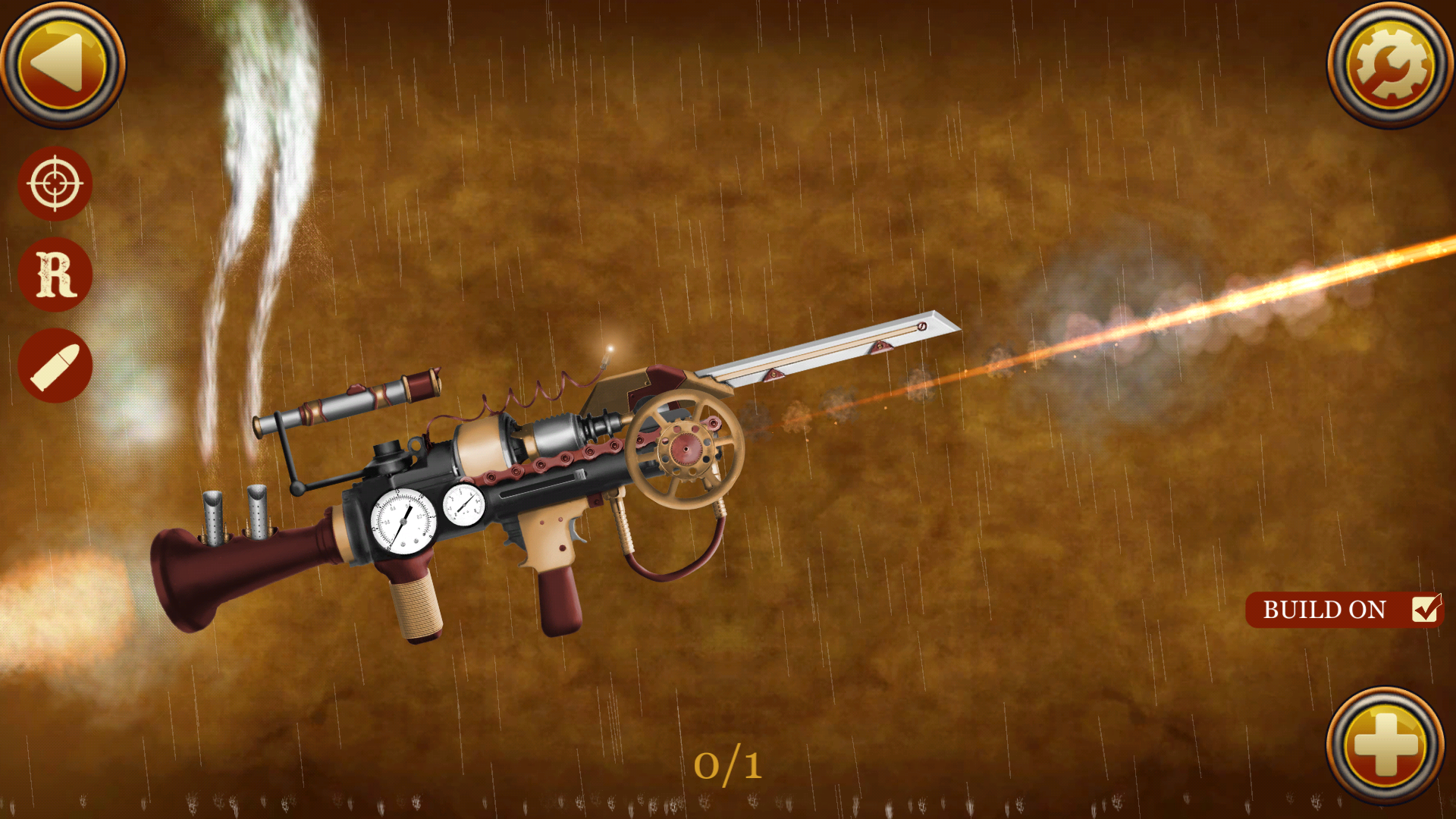 Screenshot 1 of Steampunk Waffen Simulator 2.3