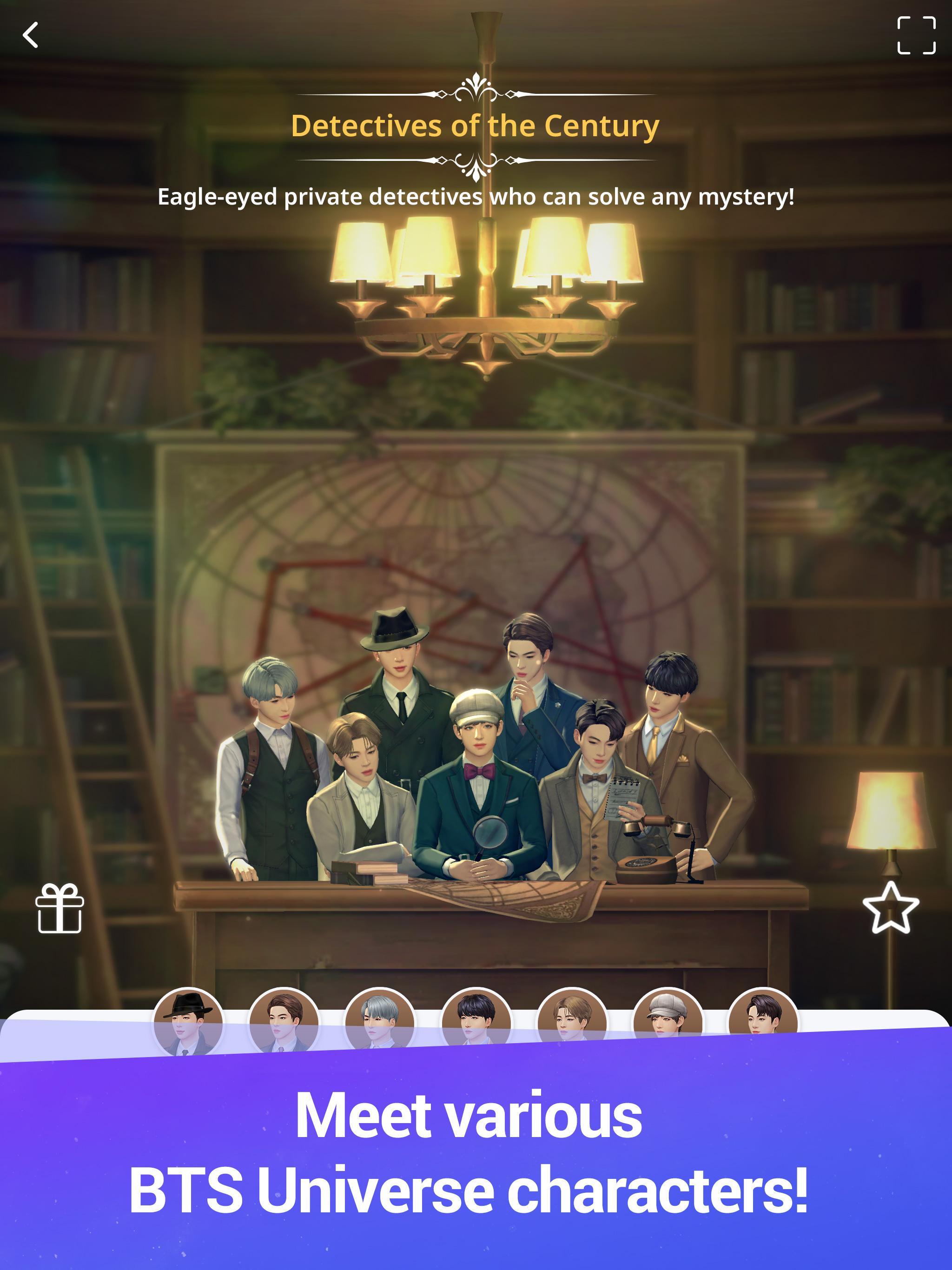 BTS Universe Story Game Screenshot