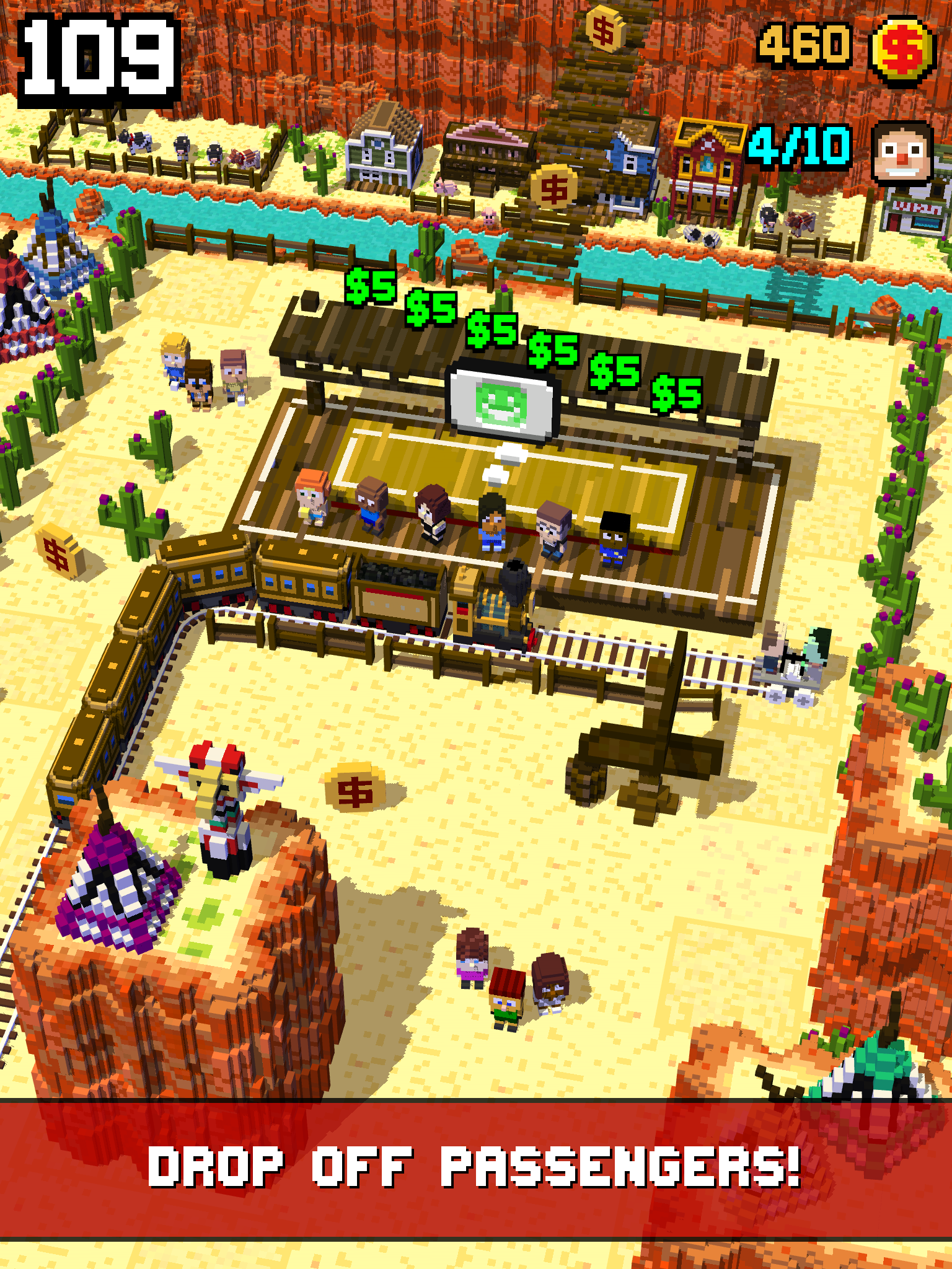 Tracky Train Game Screenshot