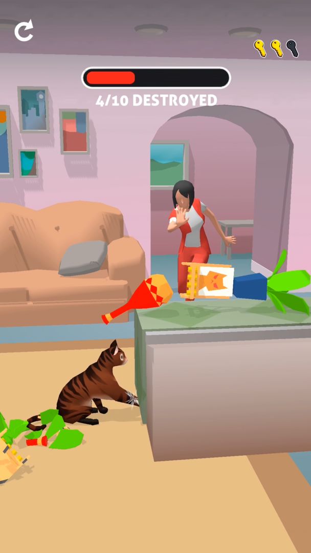 Screenshot of Jabby Cat 3D
