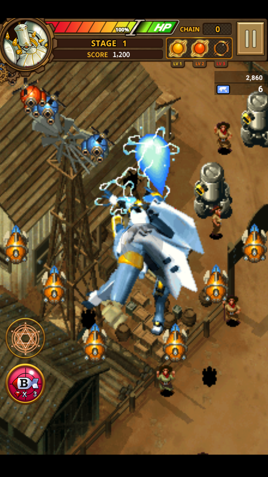 Скриншот игры STRIKERS 1945 World War M