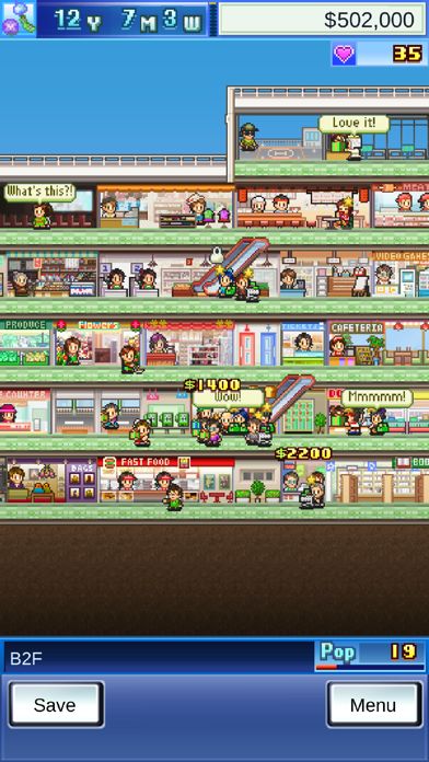 Screenshot of Mega Mall Story