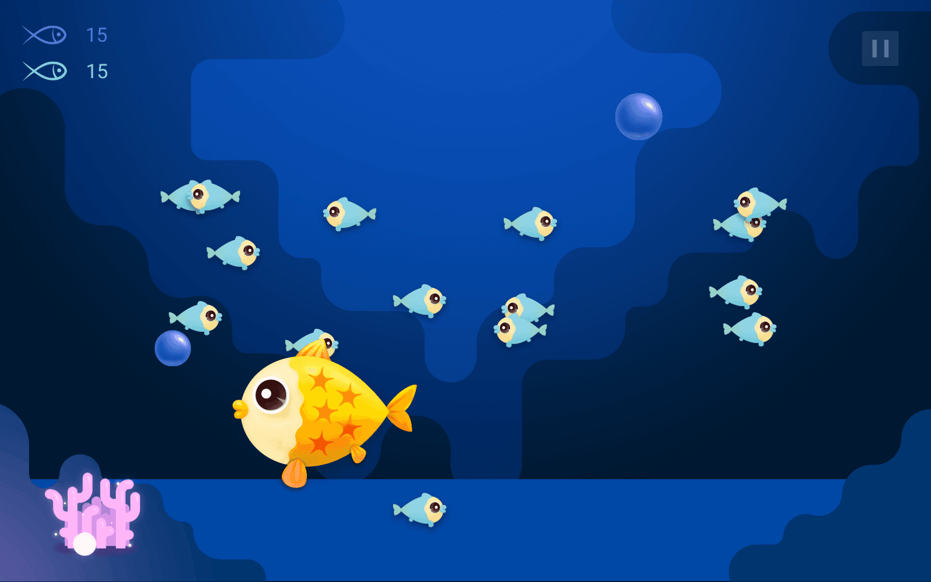 泡泡魚樂園-小小水族館 遊戲截圖