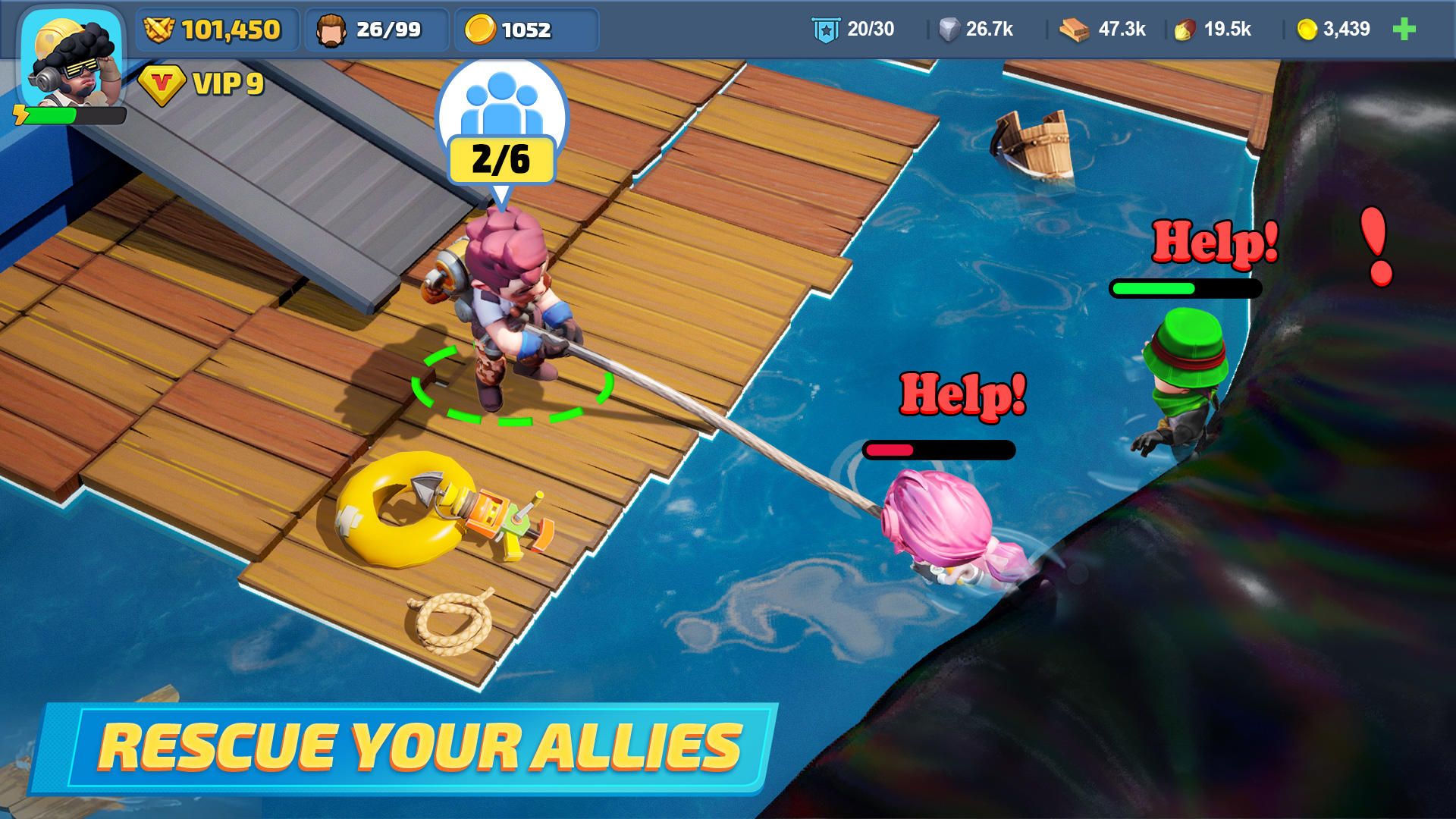 Drowned Earth: Survival Game Screenshot