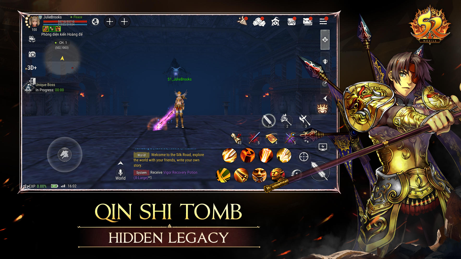 Silkroad Origin Mobile Game Screenshot