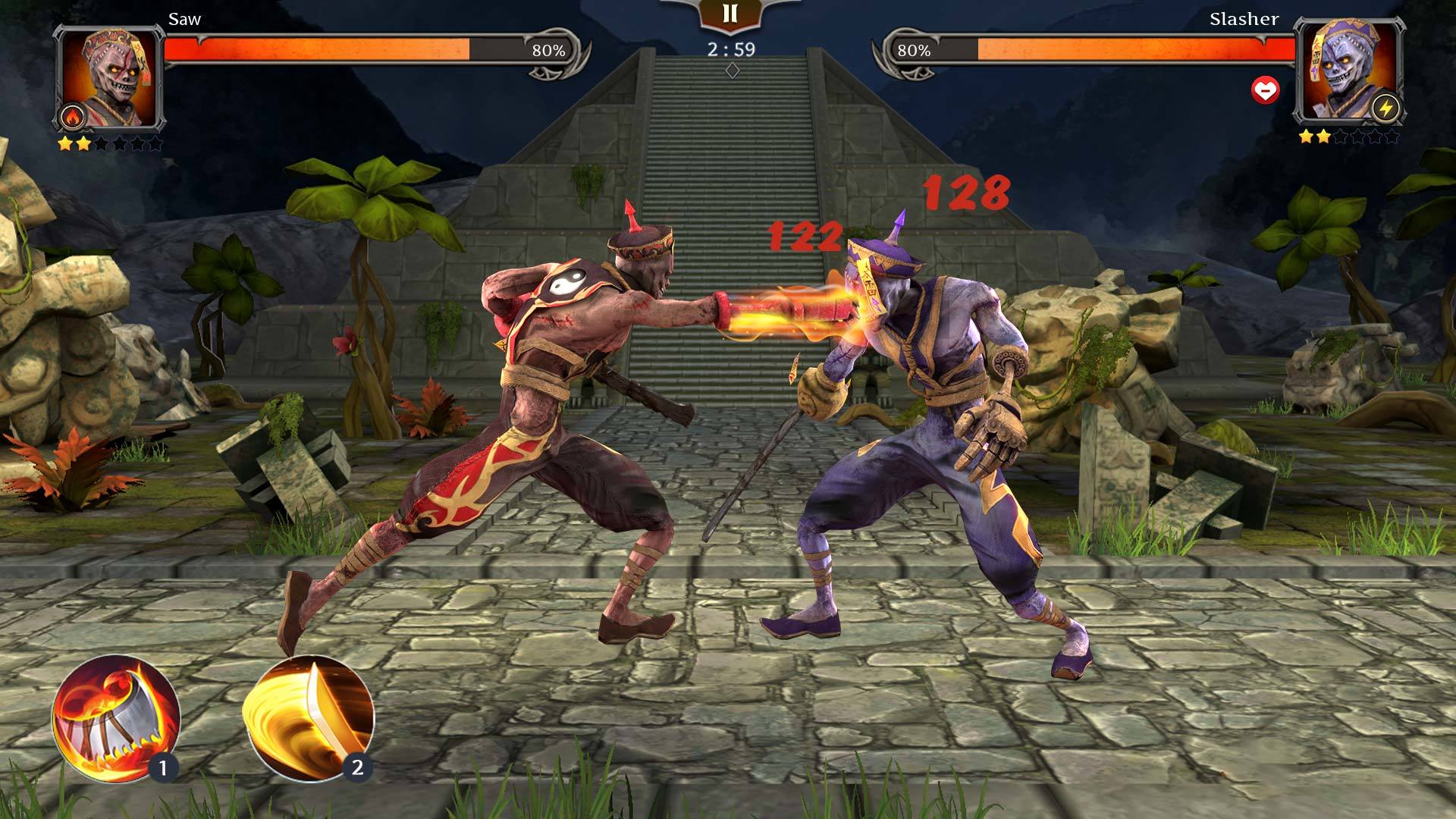 Screenshot of Legend Fighter: Mortal Battle