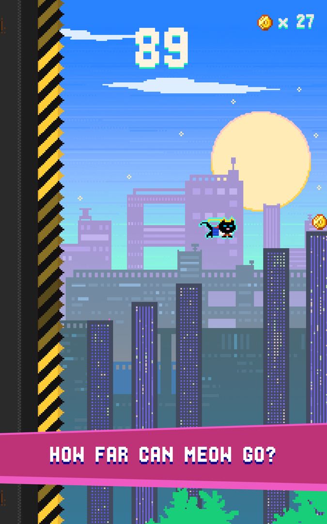 Cat City — Geometry Jump ภาพหน้าจอเกม