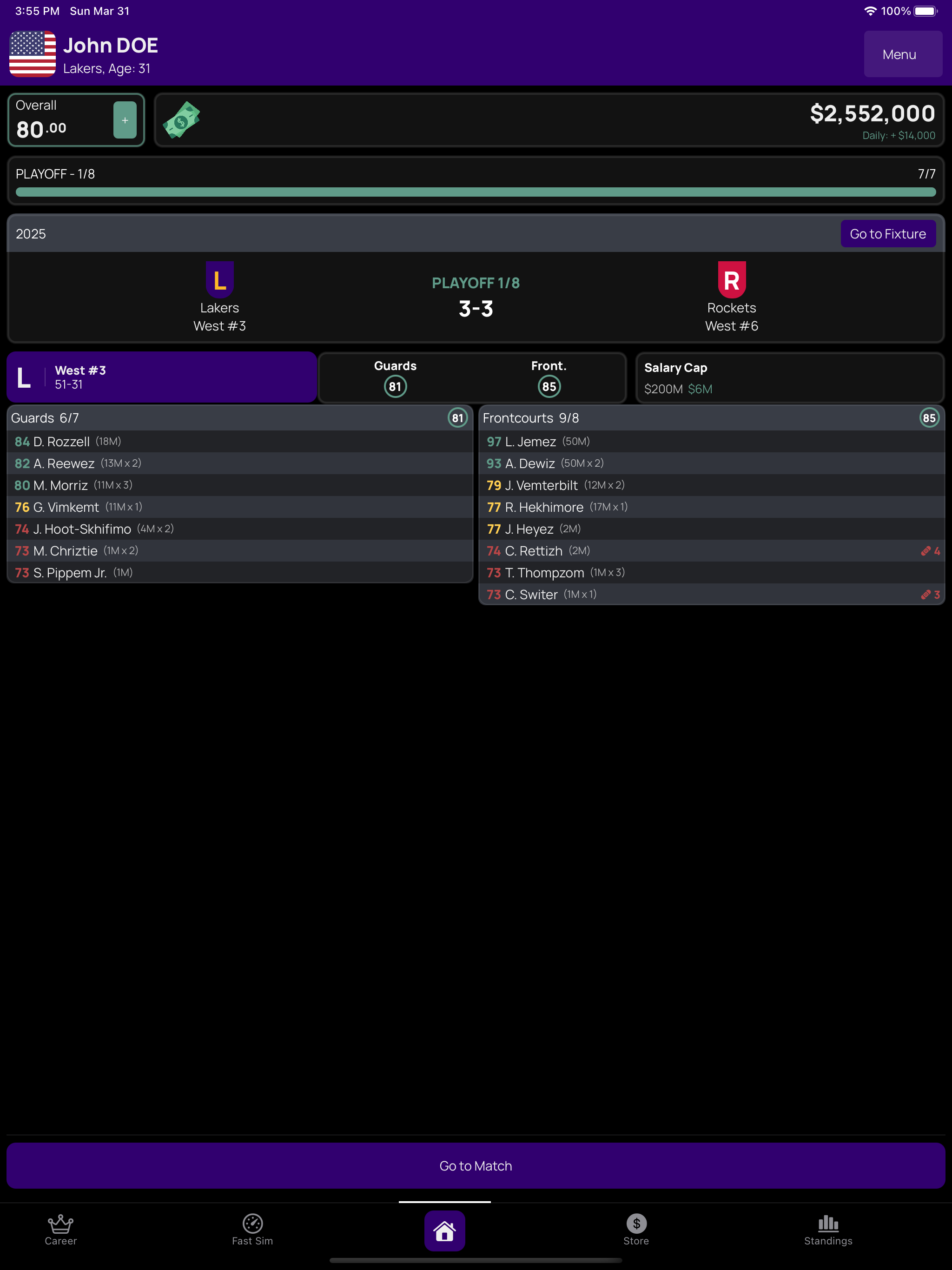 Realer Basketball Manager 2024 Game Screenshot