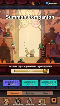 Smashing Heroes: 3000FreePulls Game Screenshot