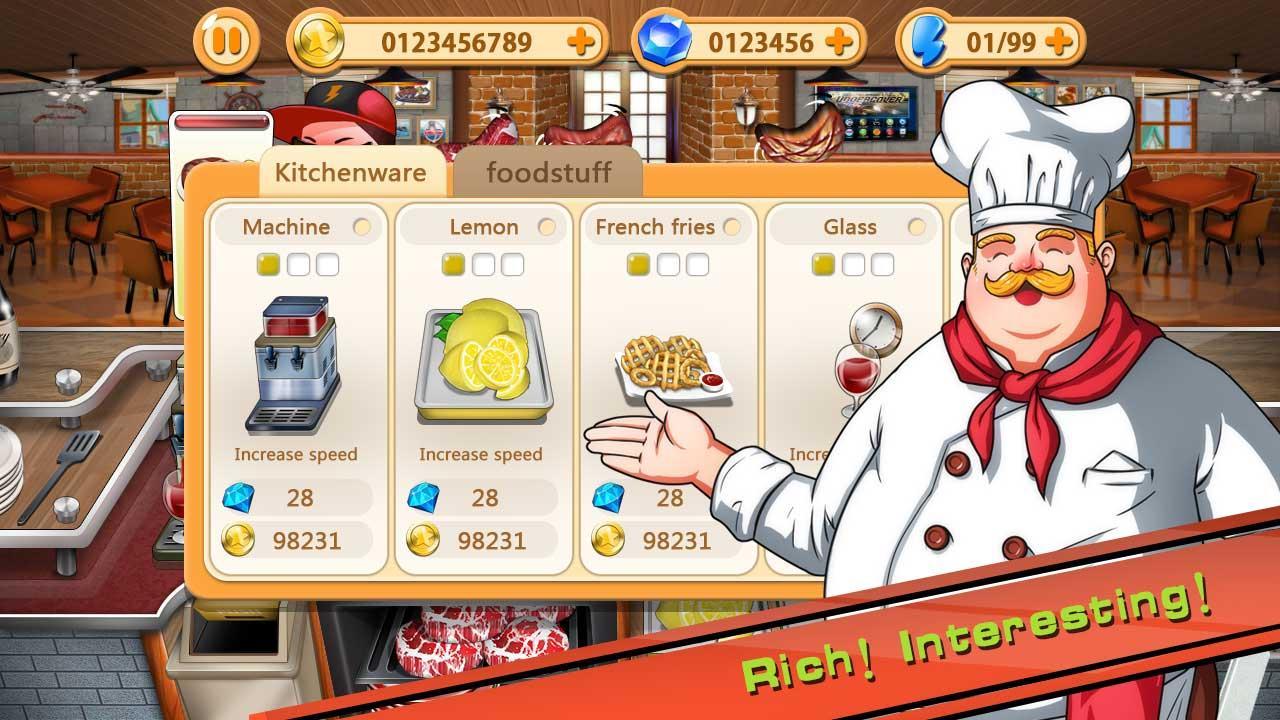 Steak House Cooking Chef Game Screenshot