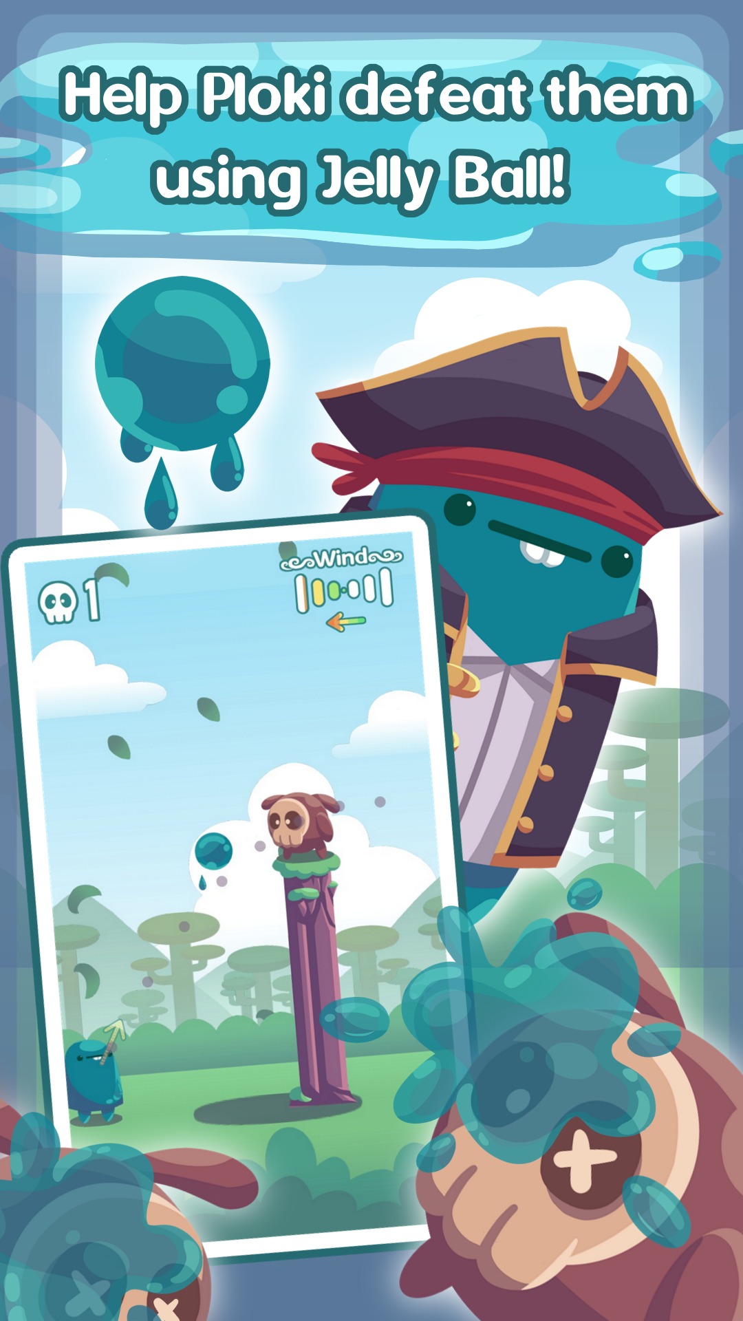 Скриншот игры Splat d' Skull