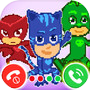 Fake Call Pj Heroes Masks - Funny Prank!