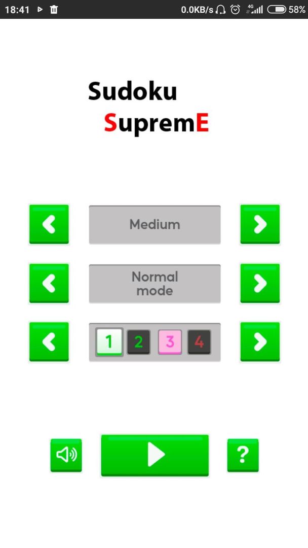 Screenshot of Sudoku Supreme